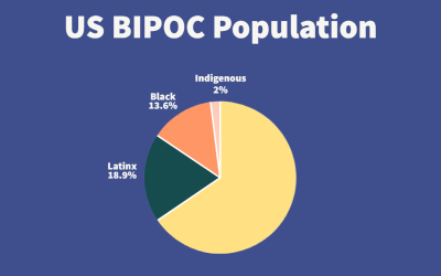 Visual representation of US BIPOC population